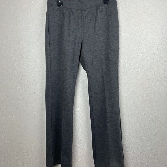 Hearts of Palm Gray Slack Pants Size 10 EUC - Picture 1 of 5